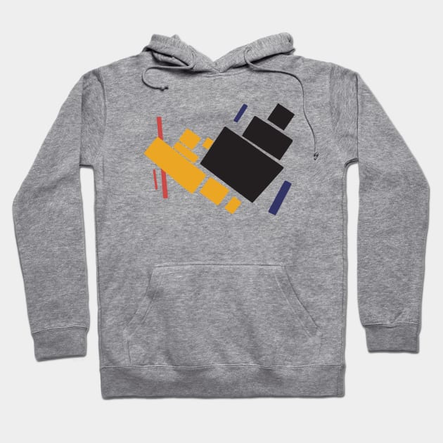 Malevich Wide Walls Hoodie by GeleHaas